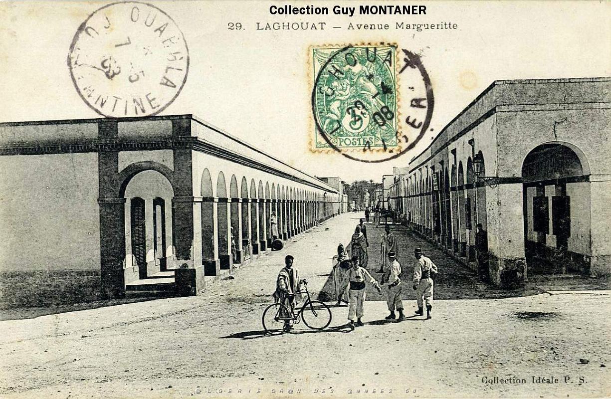 350- Laghouat - Avenue Margueritte- Collection Montaner.jpg